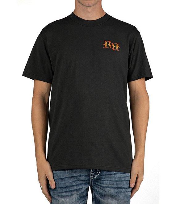Rock Revival Flame/Logo Artwork Short Sleeve T-Shirt Product Image