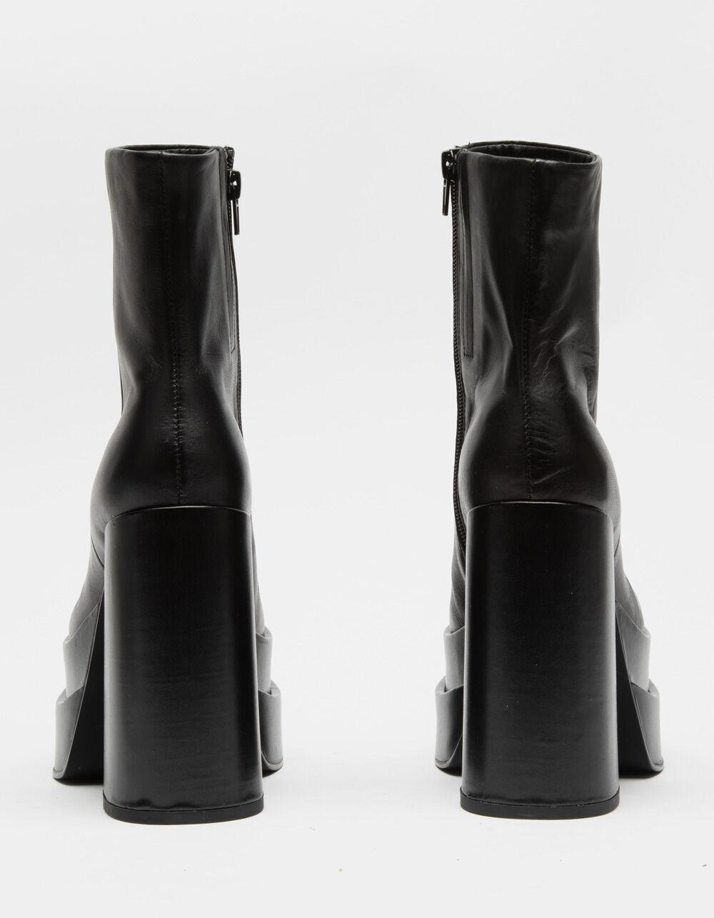 STEVE MADDEN Cobra Platform Boots - BLACK Product Image