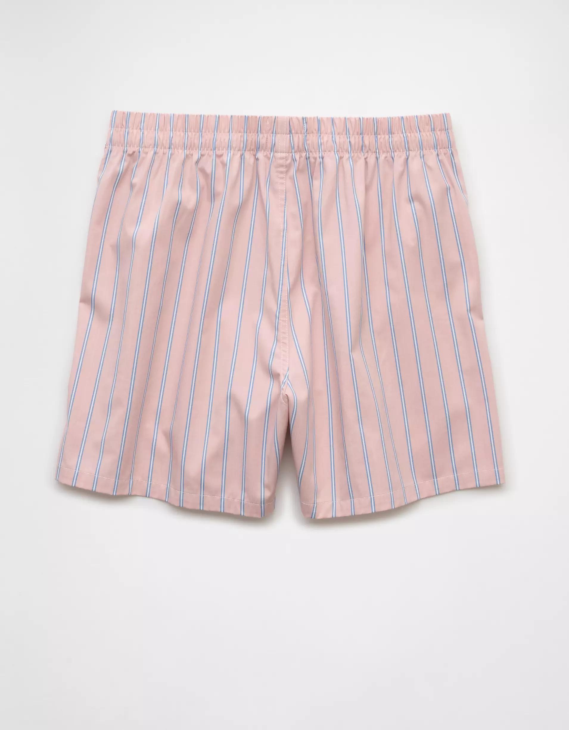 AEO Men's Striped Poplin Pocket Boxer Short Product Image