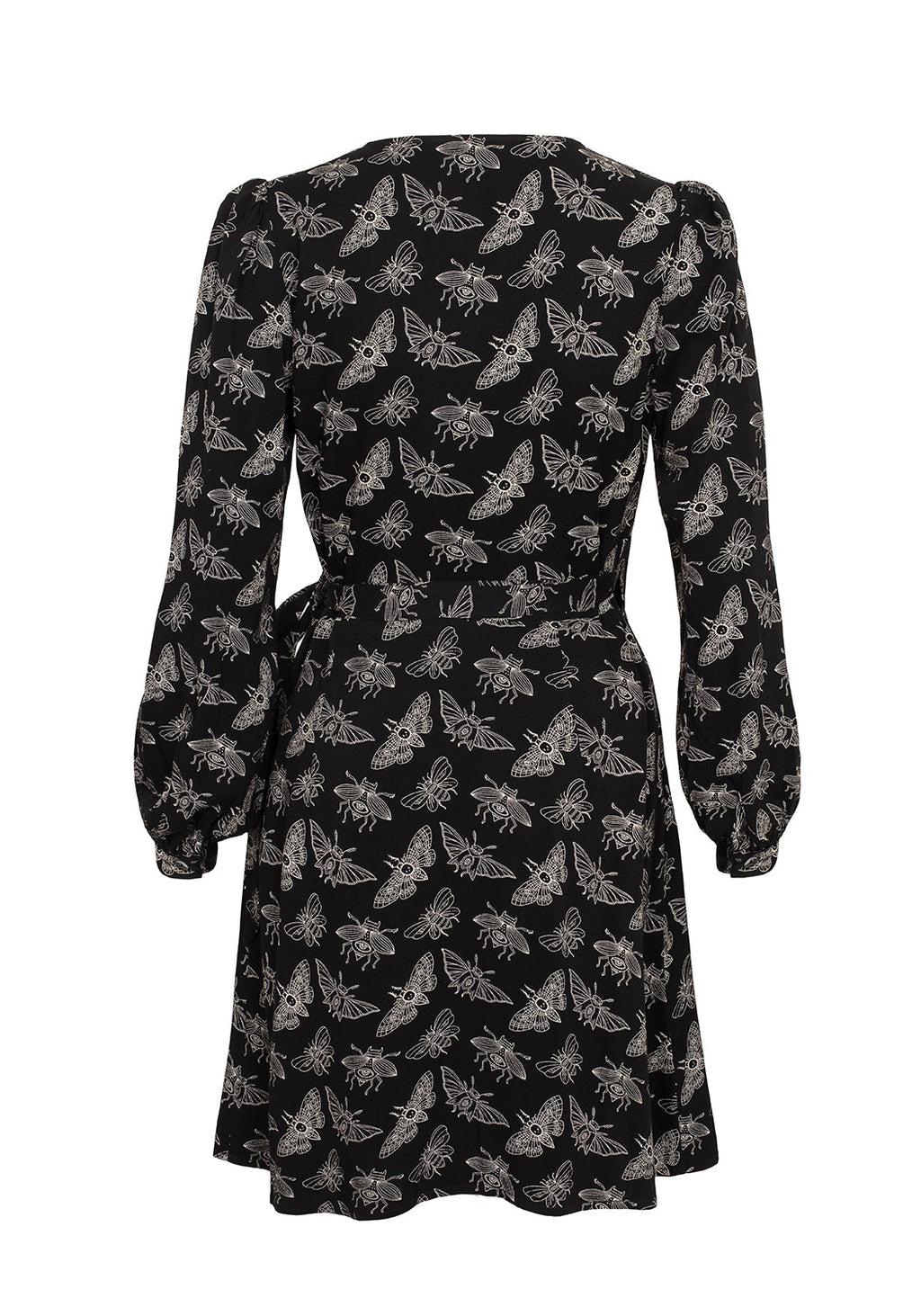 MORTMOTH WRAP MINI DRESS Product Image