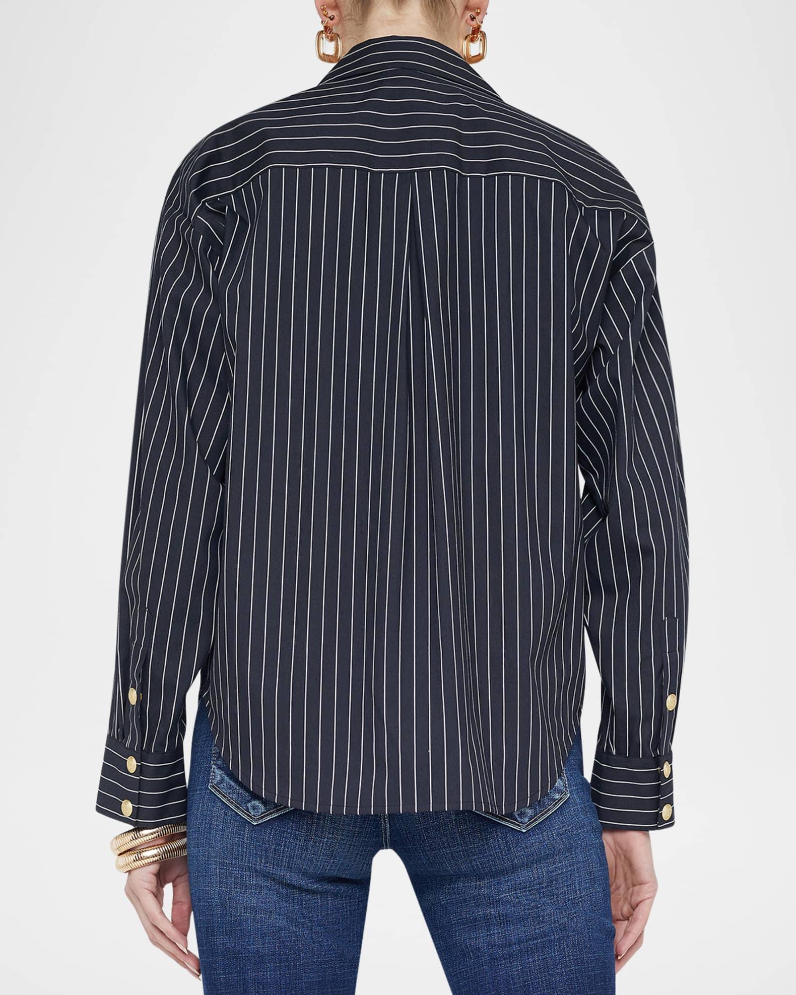 Ripley Stripe Oversized Shirt Product Image