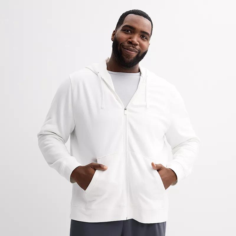 Big & Tall Tek Gear® Ultra Soft Fleece Zip-Front Hoodie, Men's,  Product Image