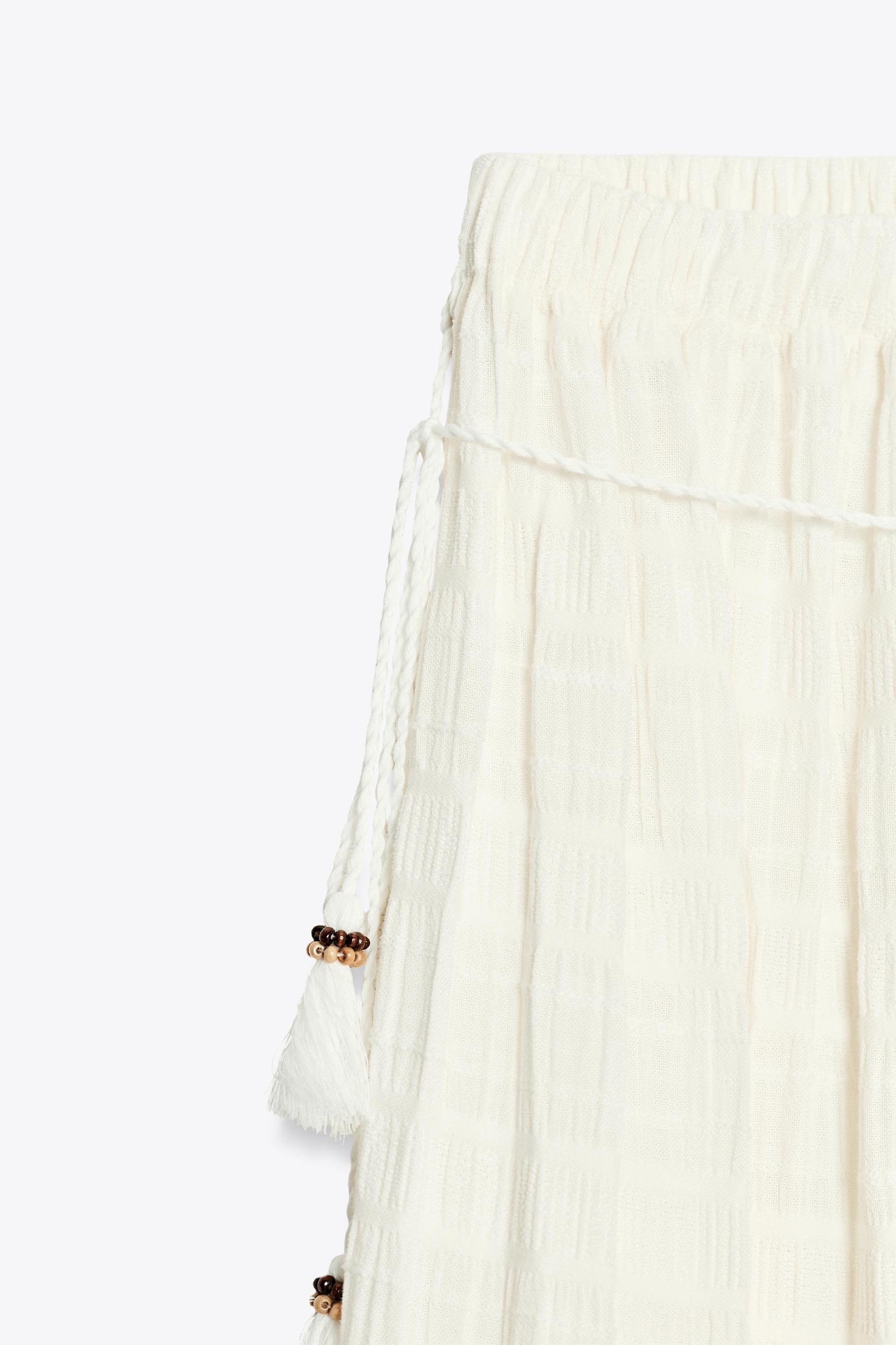 RUSTIC TIERED SKIRT Product Image