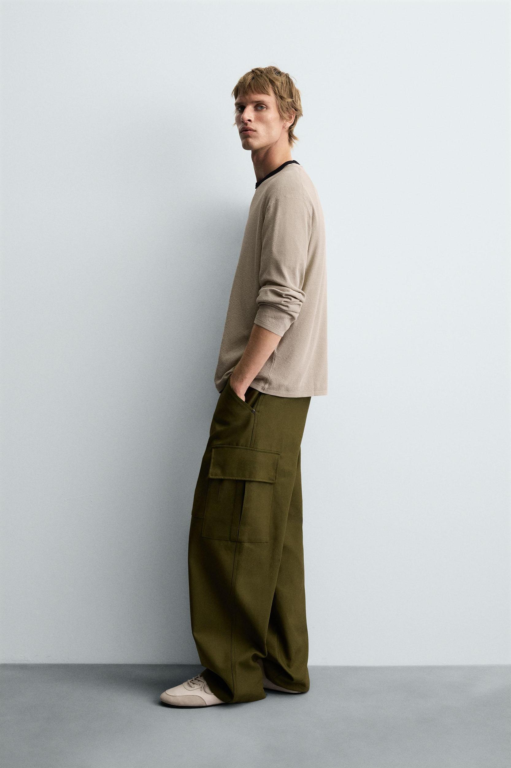 WASHED TEXTURED SWEATER Product Image