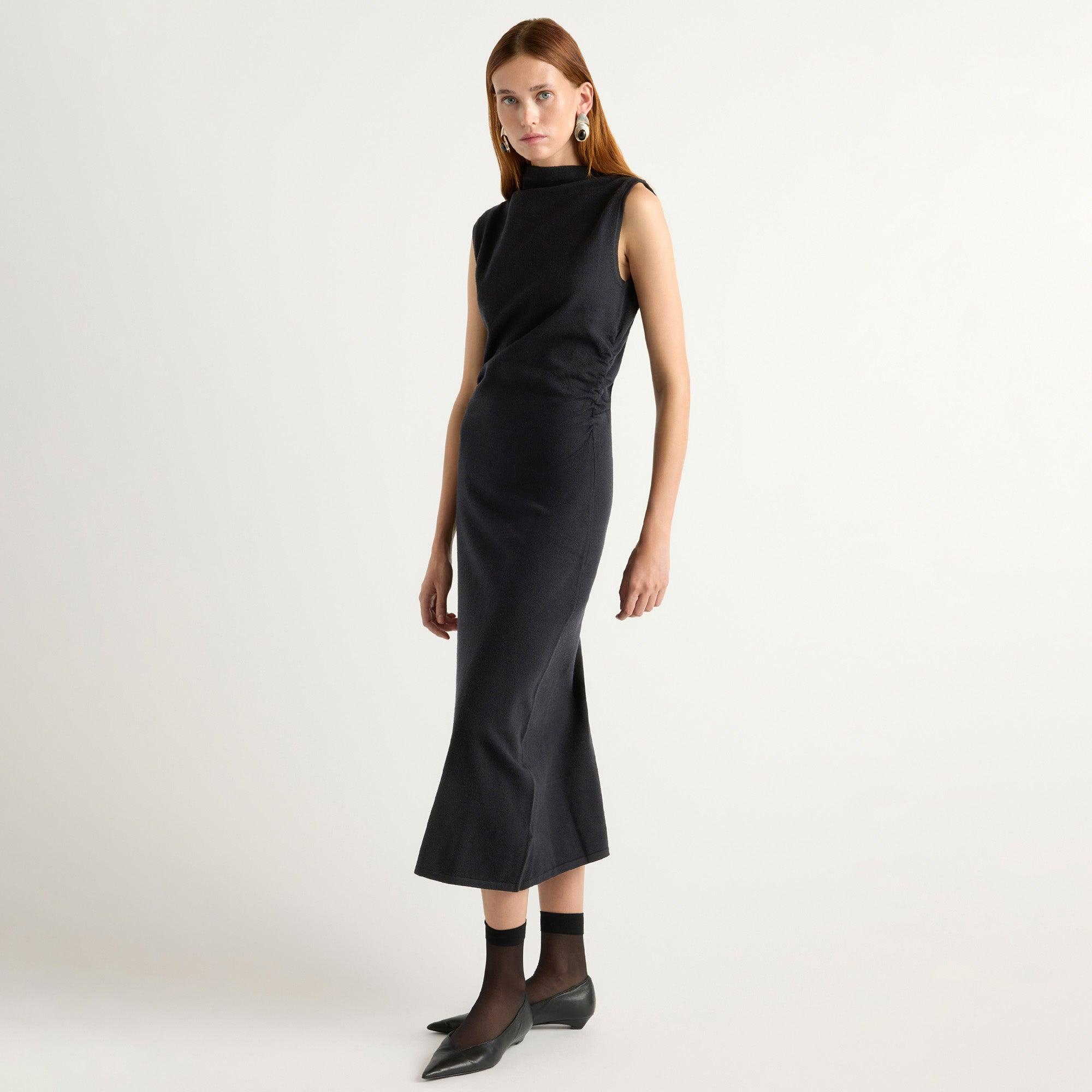 Abel Asymmetric-Neck Dress Product Image
