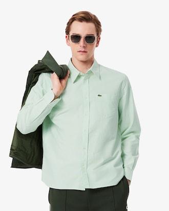 Regular Fit Striped Oxford Shirt Product Image