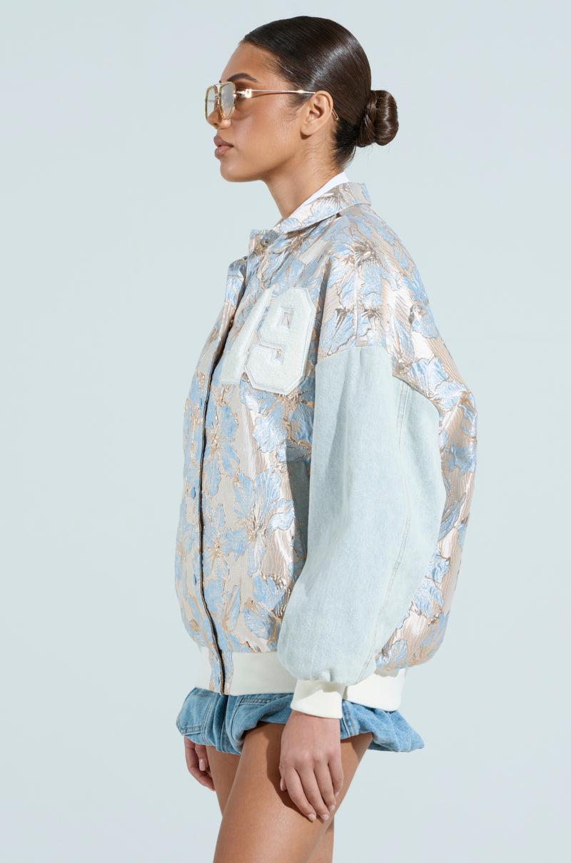 ALIYA BROCADE BOMBER Product Image