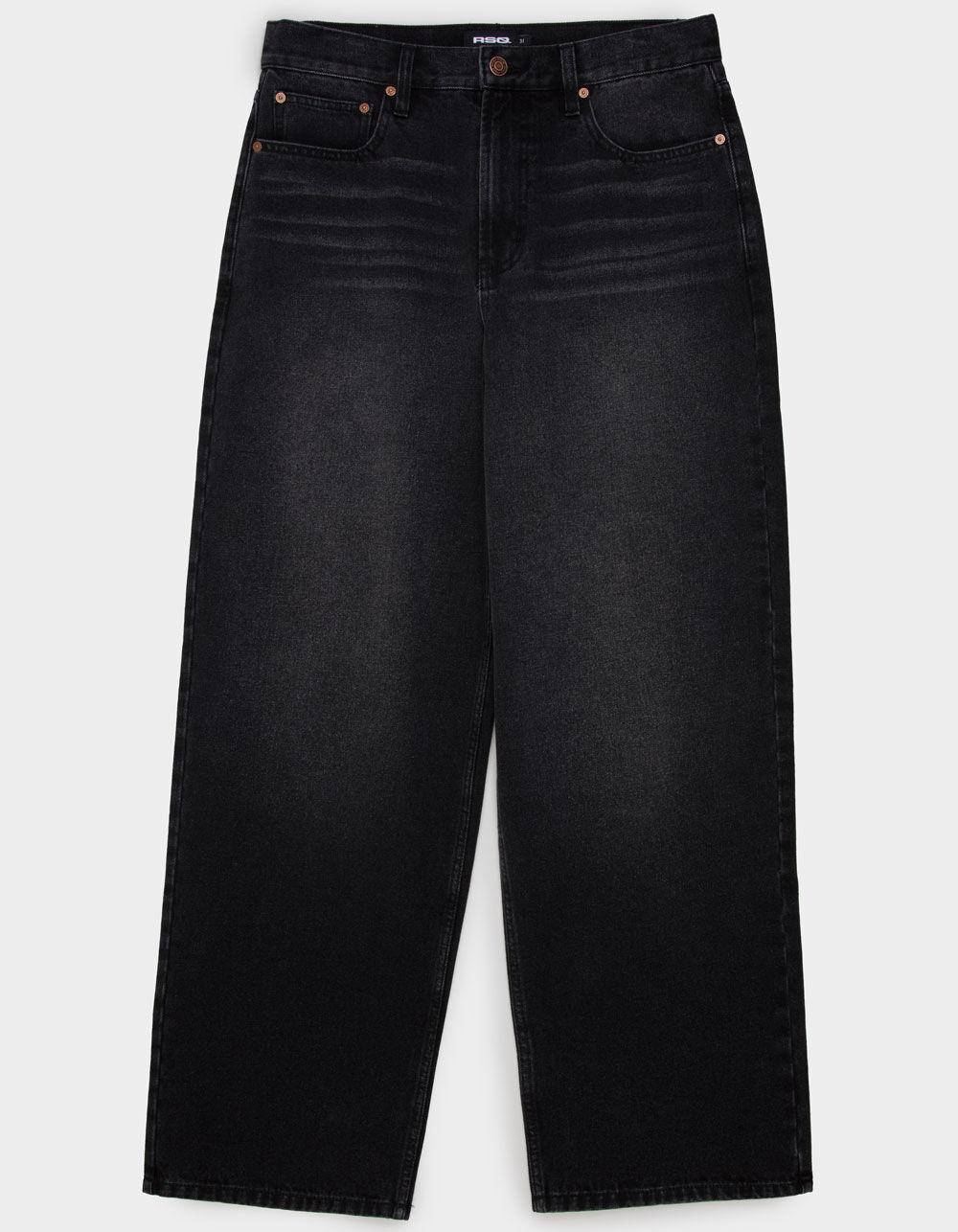 RSQ Mens Extra Baggy Jeans - WASHED BLACK Product Image