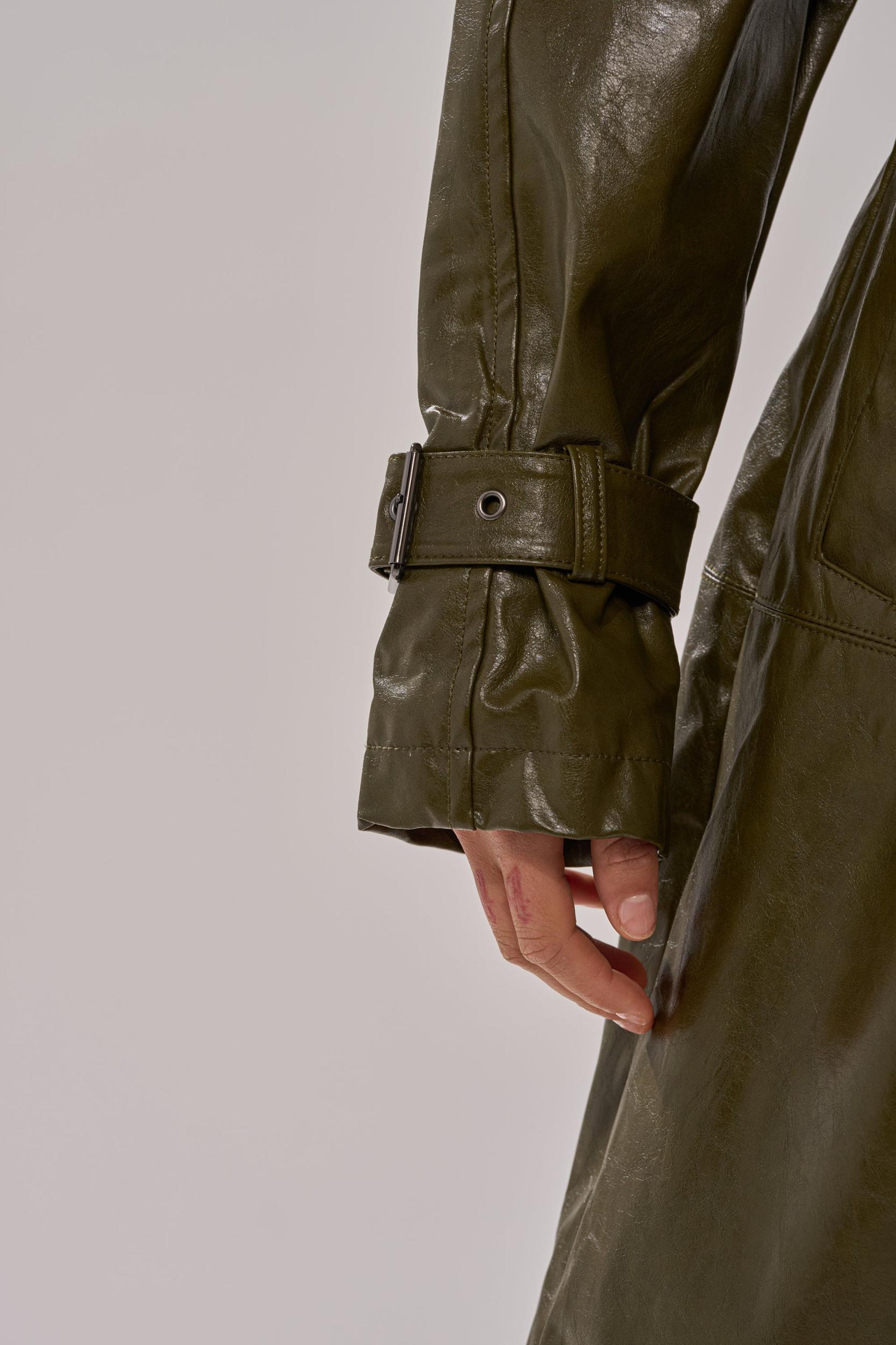 GEMINI EVERYDAY TRENCH IN OLIVE Product Image