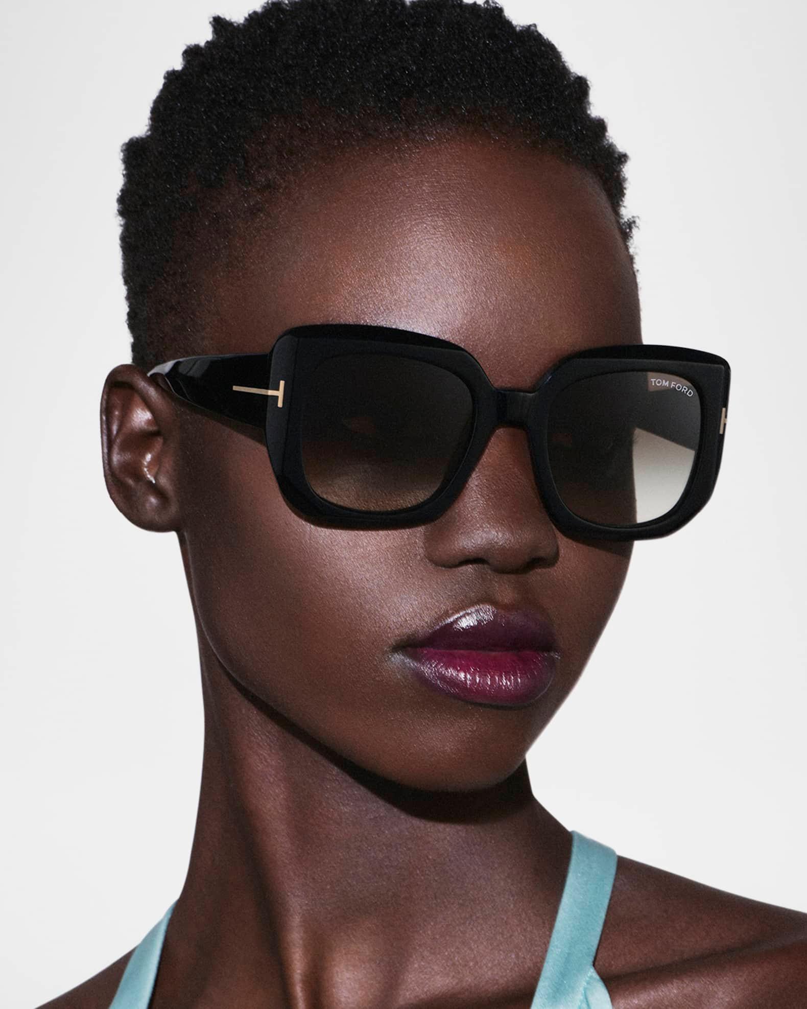 Carla-02 Acetate Square Sunglasses Product Image