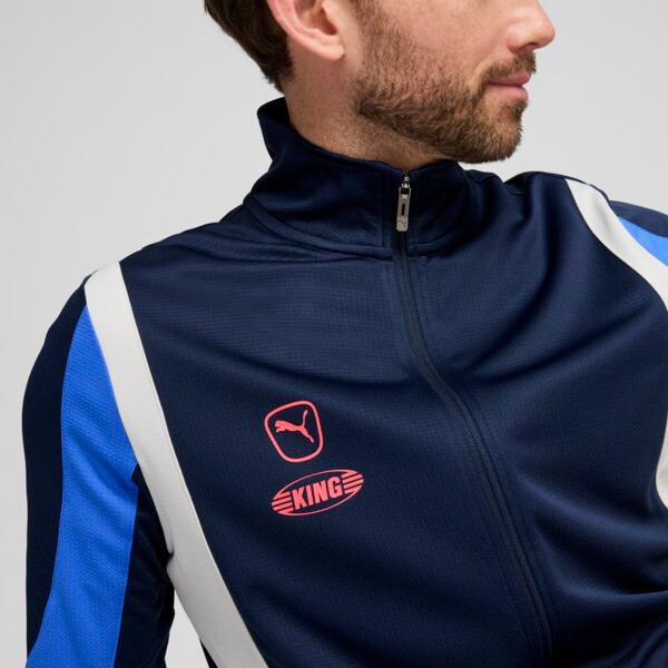 PUMA KING Pro Men's Jacket in Dark Blue Product Image