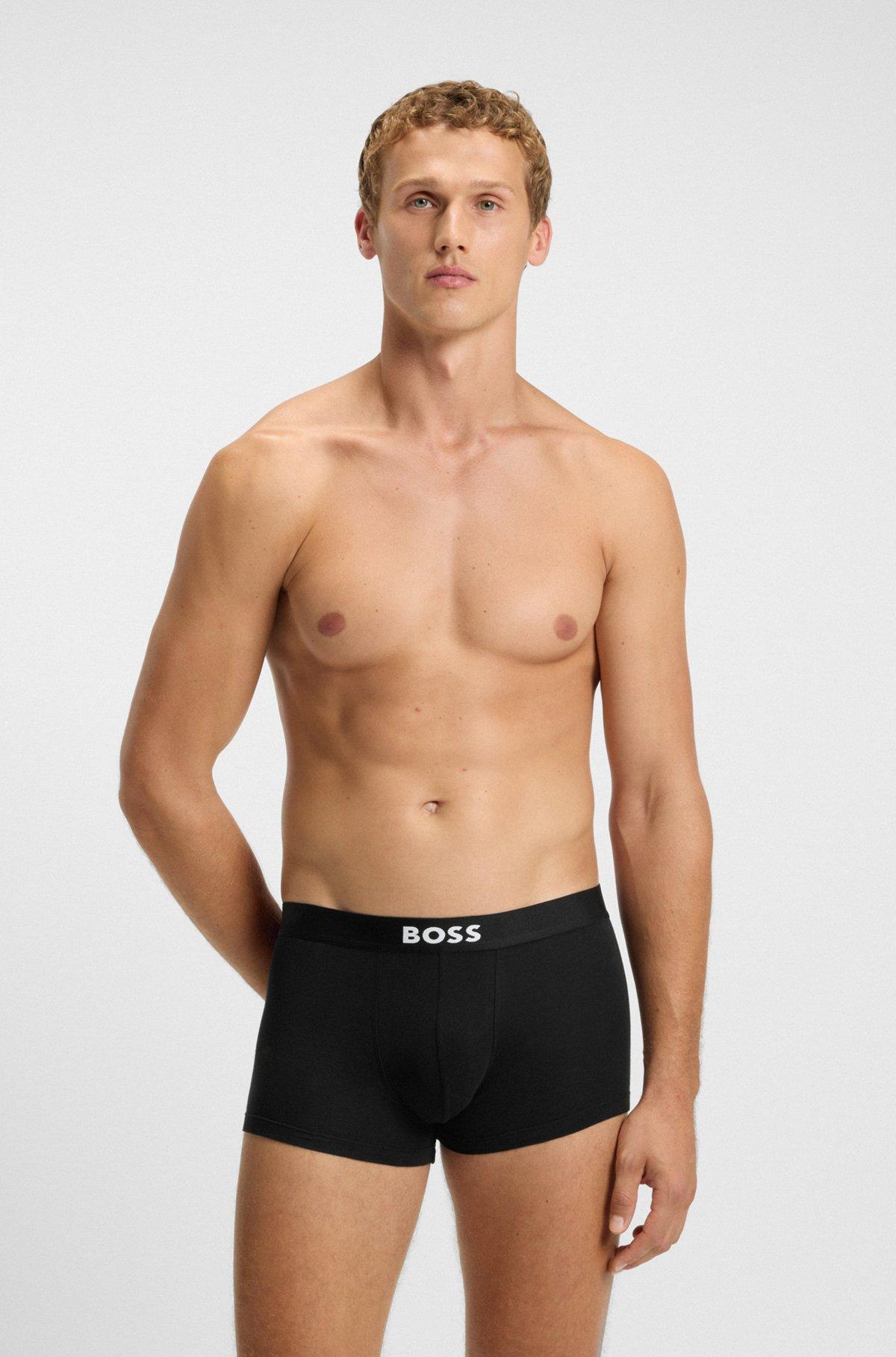 Three-pack of stretch-cotton trunks Product Image