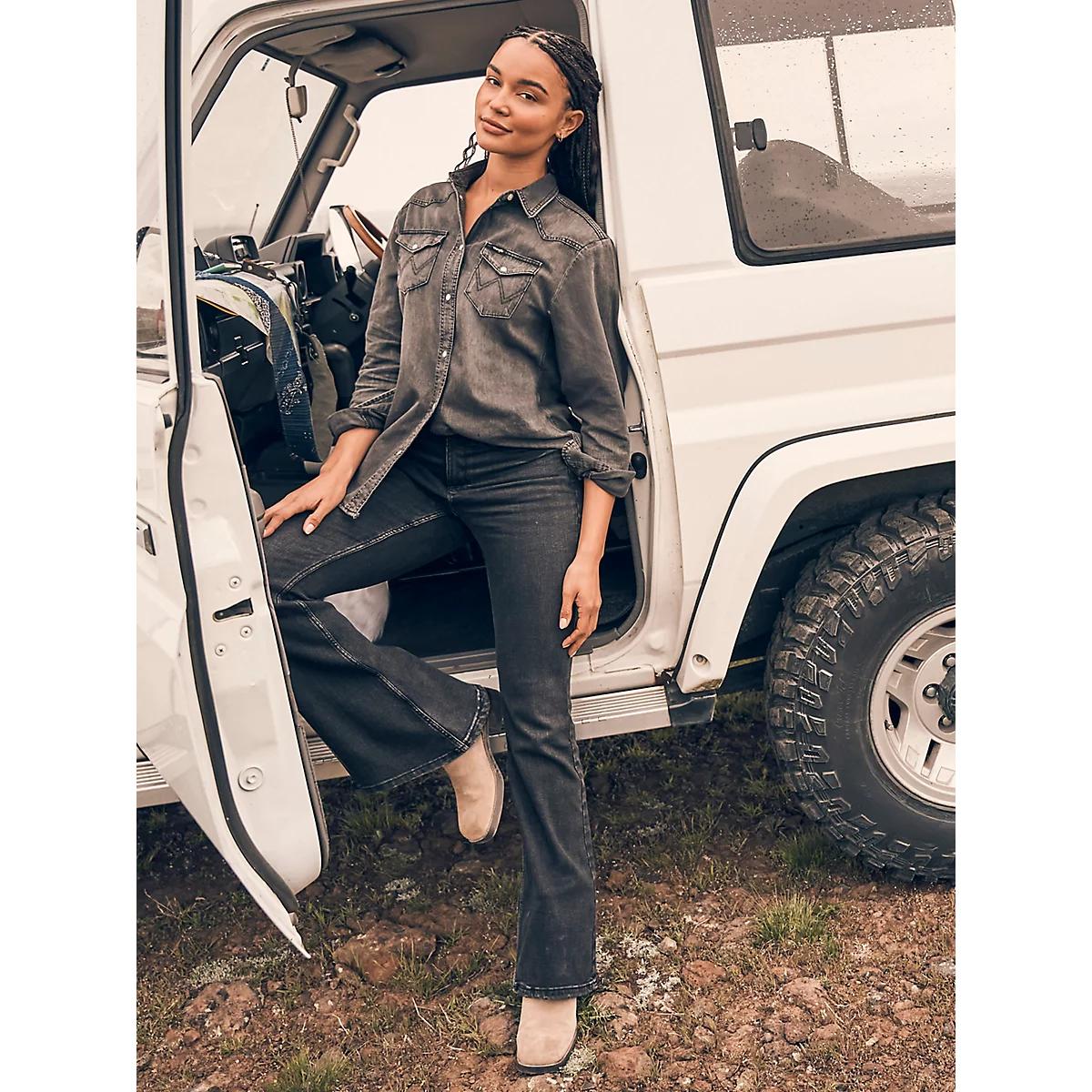 Women's Wrangler® Fierce Flare Jean Product Image