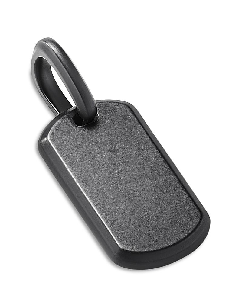 Mens Chevron Tag in Titanium, 21mm Product Image