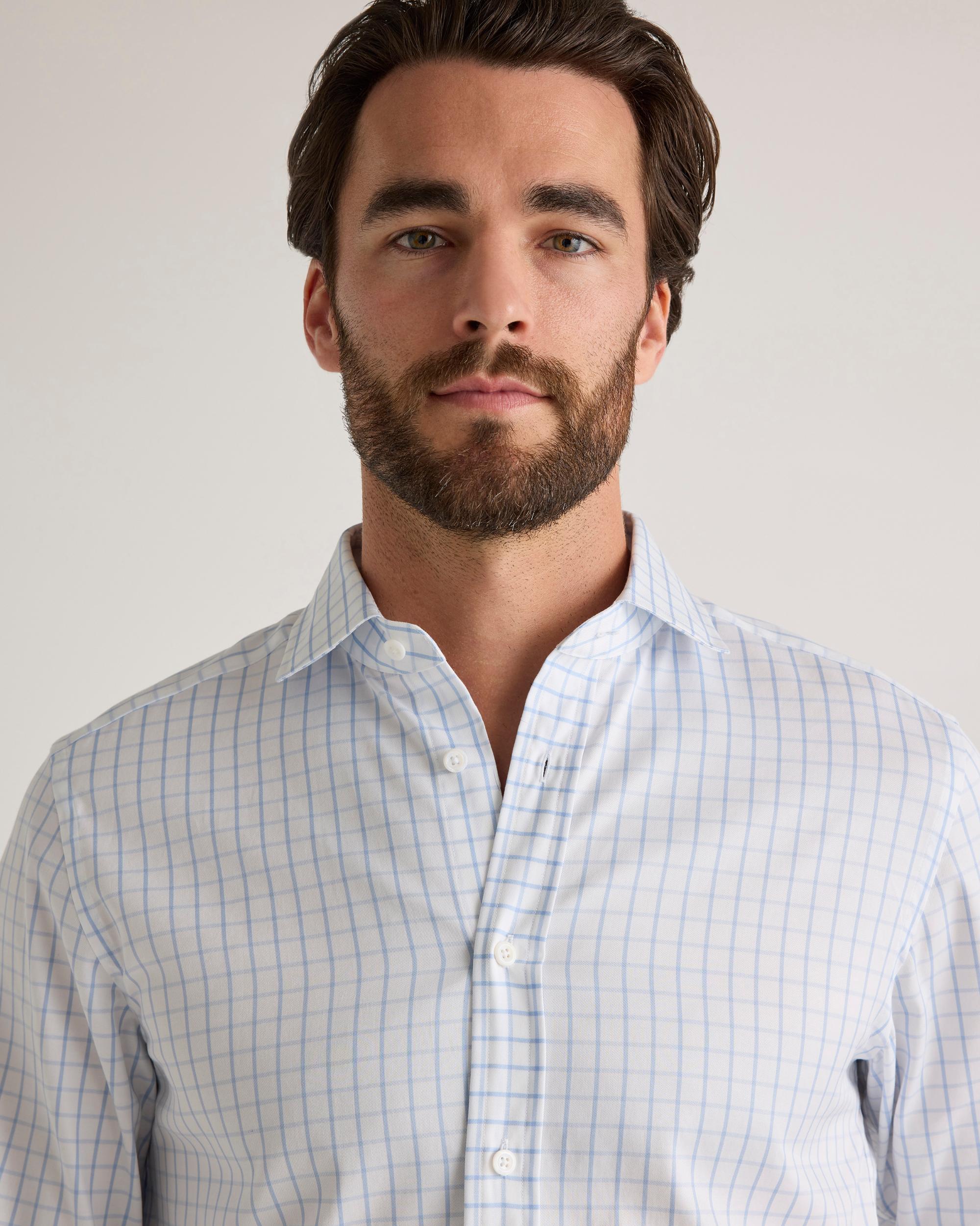 Quince | Men's Stretch Twill Dress Shirt Organic Cotton Product Image