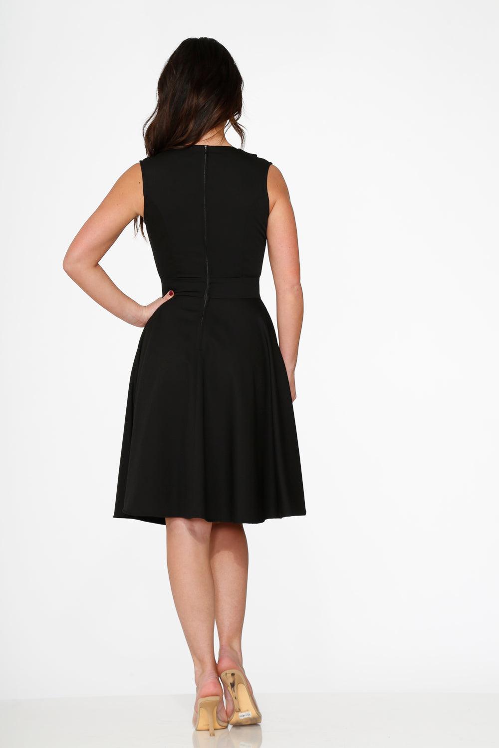 Black Swing Dress Product Image