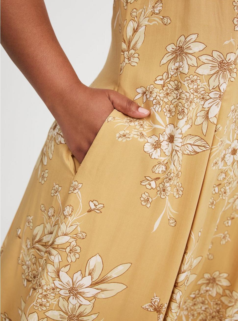 Tiered Trapeze Maxi Dress Product Image