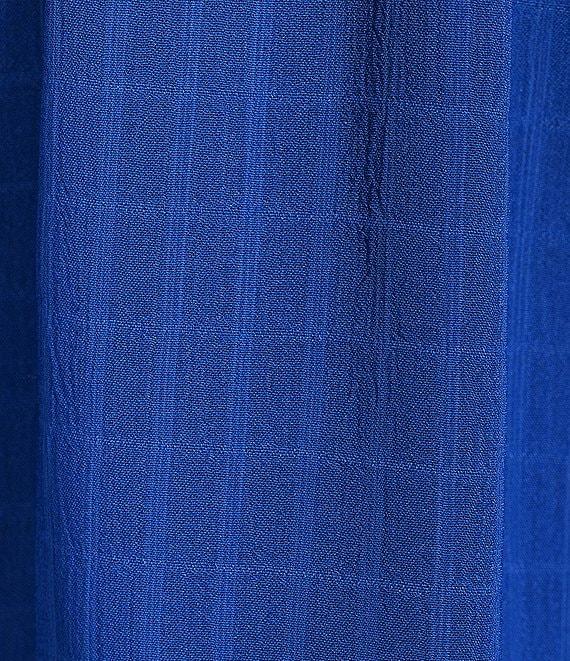 Allison & Kelly Short Sleeve Smocked Empire Waist Babydoll Tiered Mini Dress Product Image