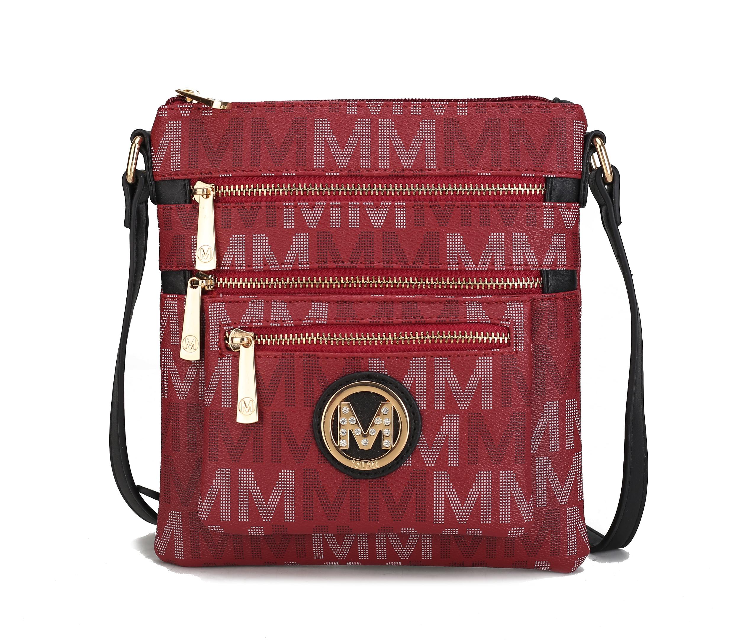MKF Collection Women's Beatrice Signature Crossbody Bag Female Product Image