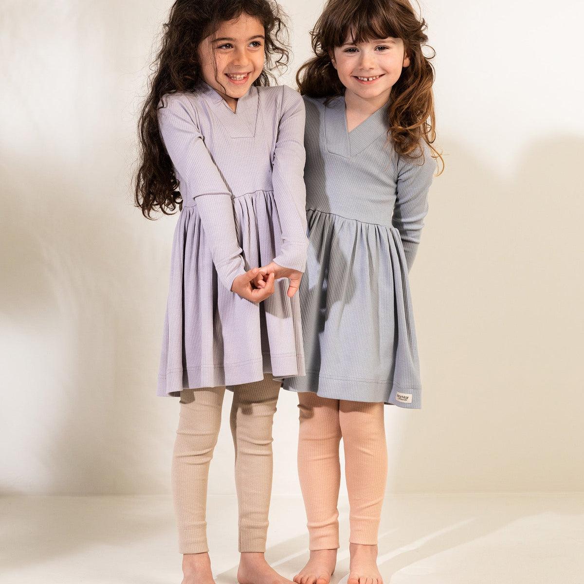 MarMar Ribbed Long Sleeve Dress Product Image