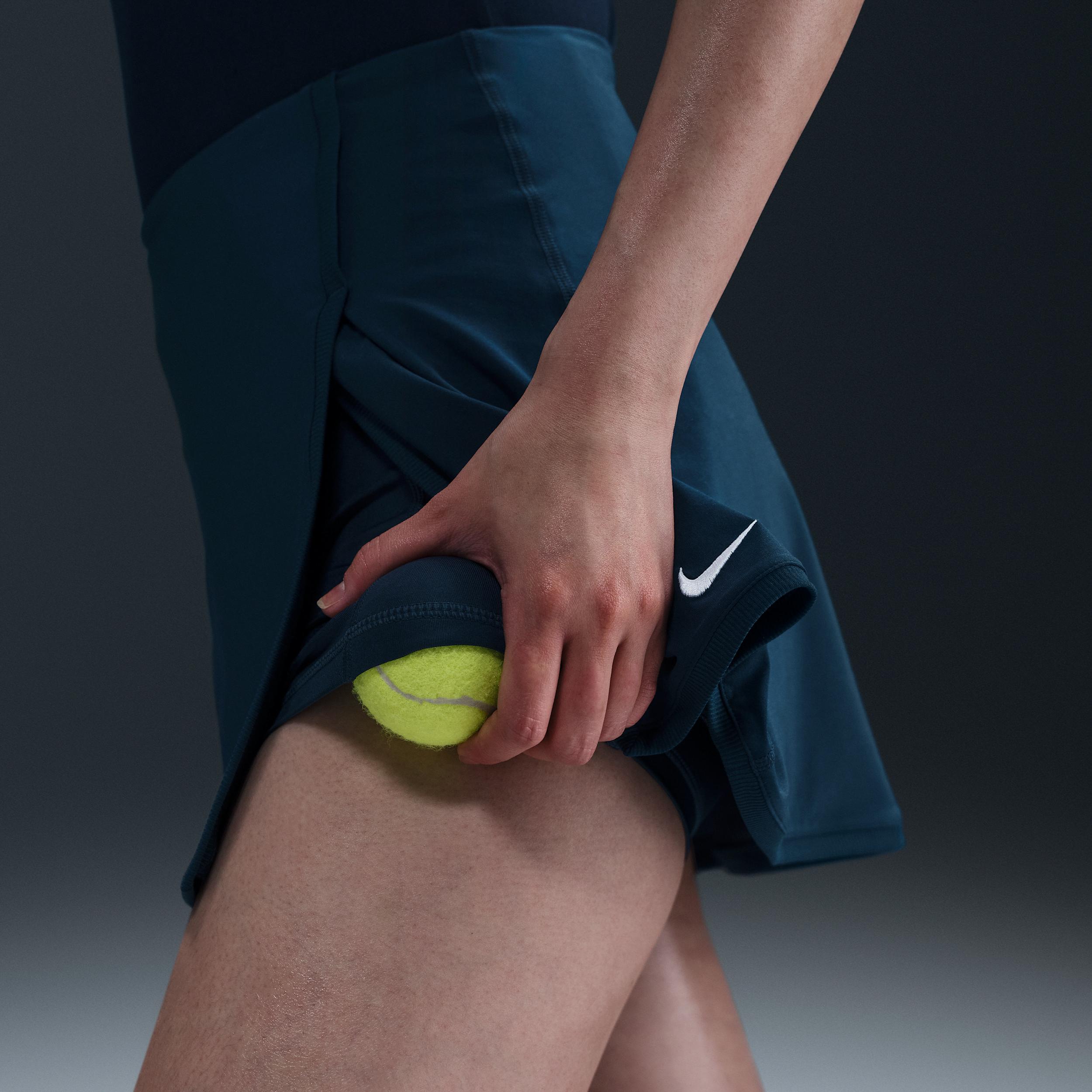 Nike Womens Victory Dri-FIT Straight Tennis Skirt | FD5574-010 Product Image