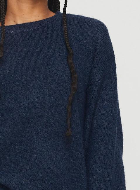 Ryanna Sweater Navy Product Image