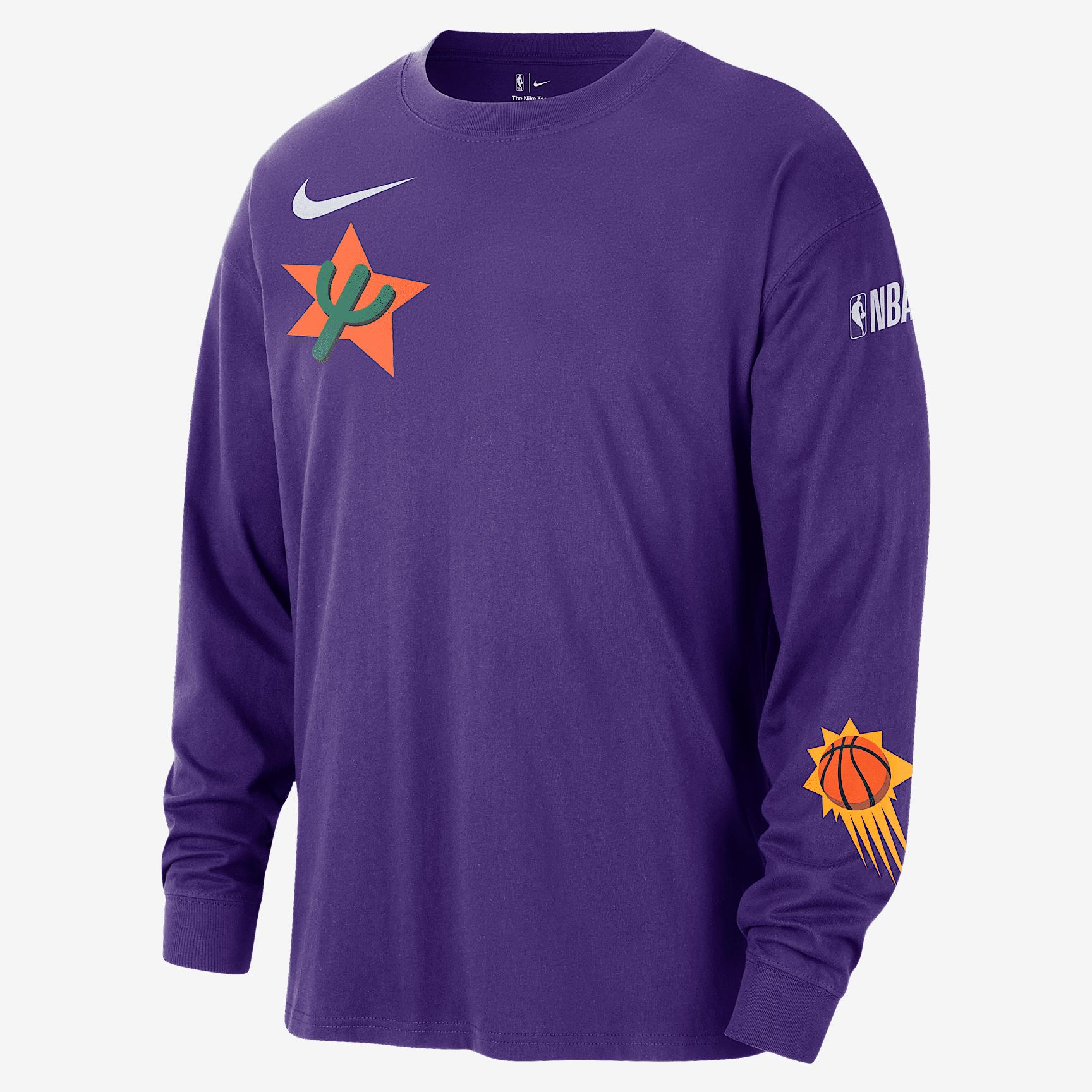 Denver Nuggets Essential City Edition Nike Mens NBA Long-Sleeve T-Shirt | HV5583-010 Product Image