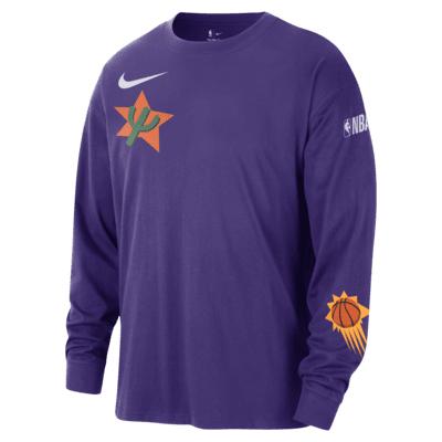 Denver Nuggets Essential City Edition Nike Mens NBA Long-Sleeve T-Shirt | HV5583-010 Product Image