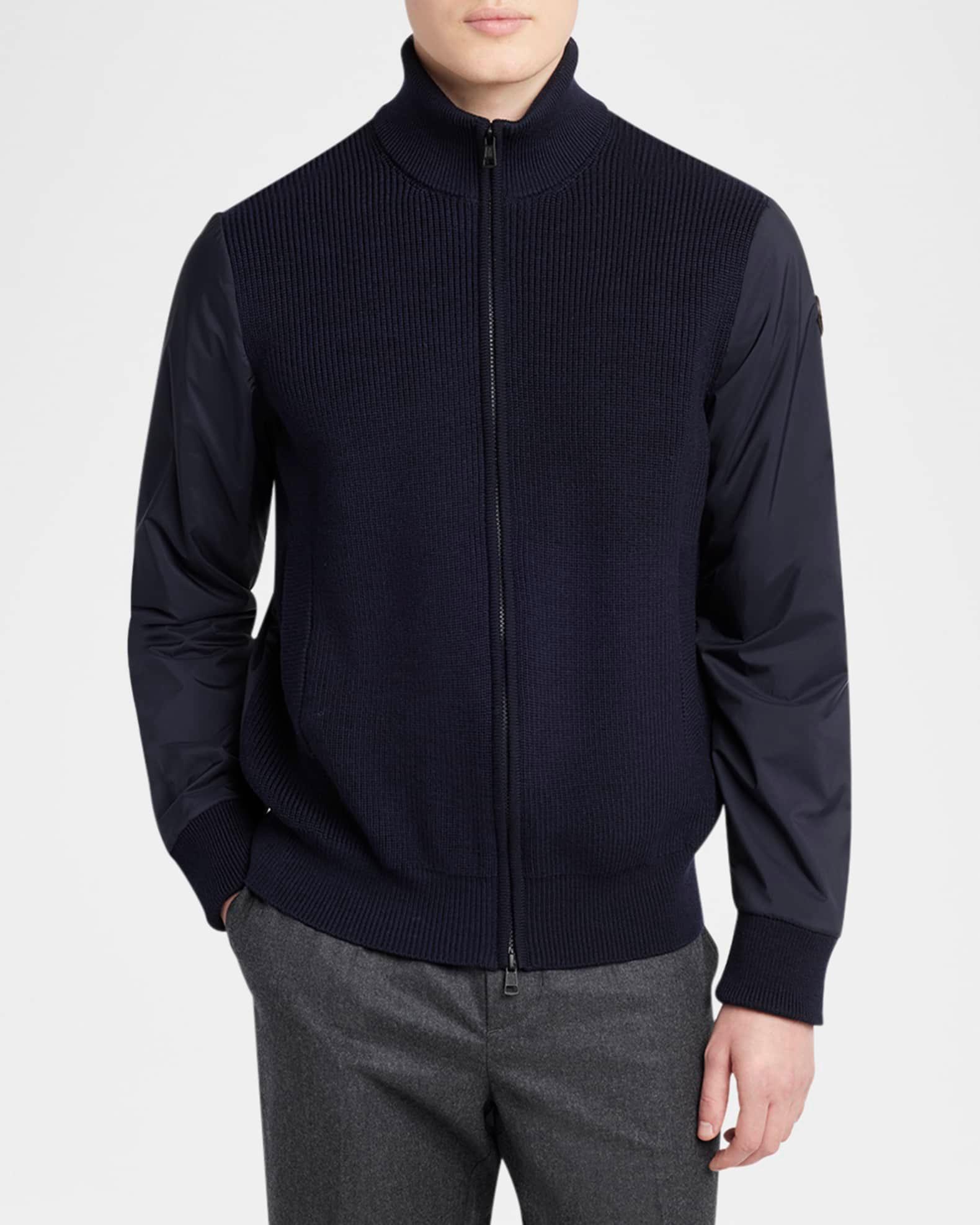 Men's Chinon Ribbed Full-Zip Jacket Product Image