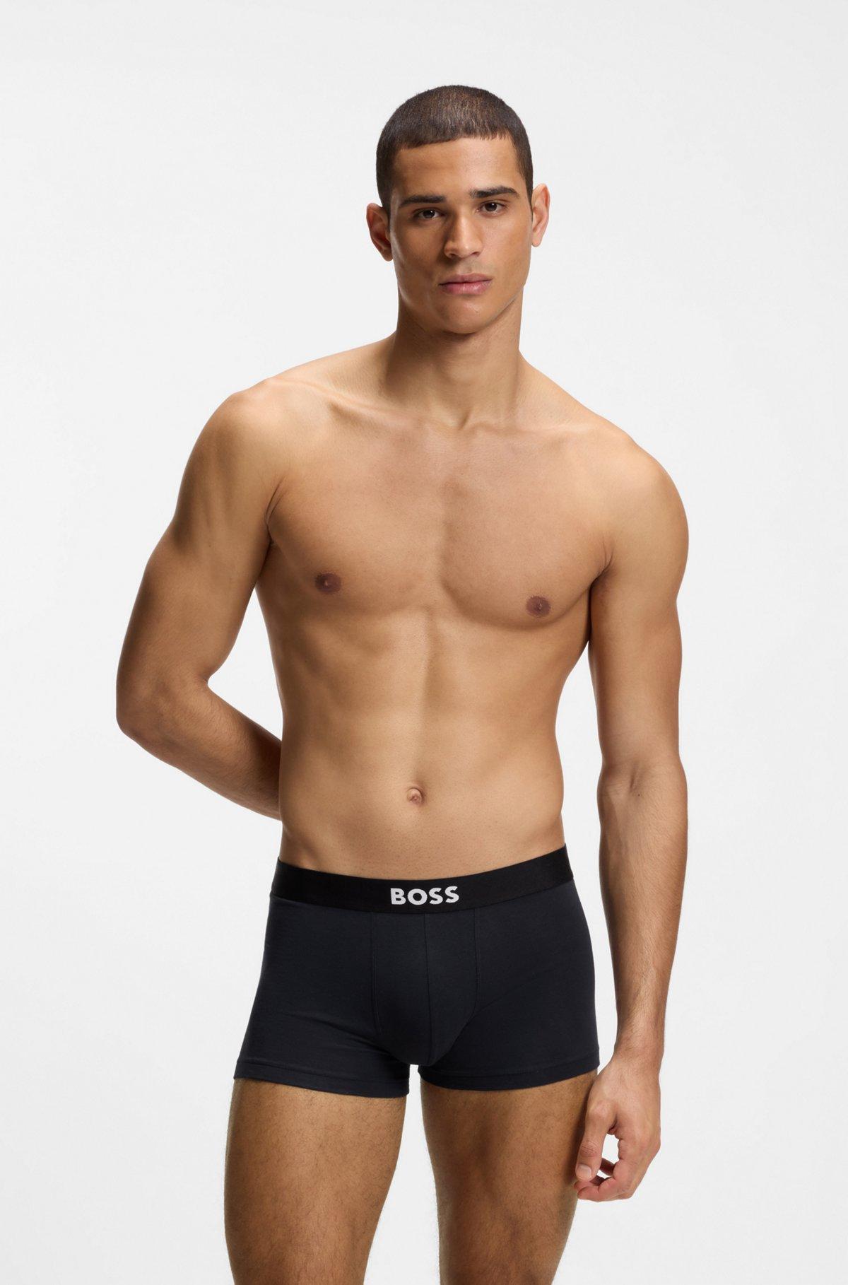 Three-pack of stretch-cotton trunks Product Image