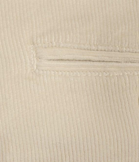 Roundtree & Yorke Stewart Classic Fit Flat Front Corduroy Pants Product Image