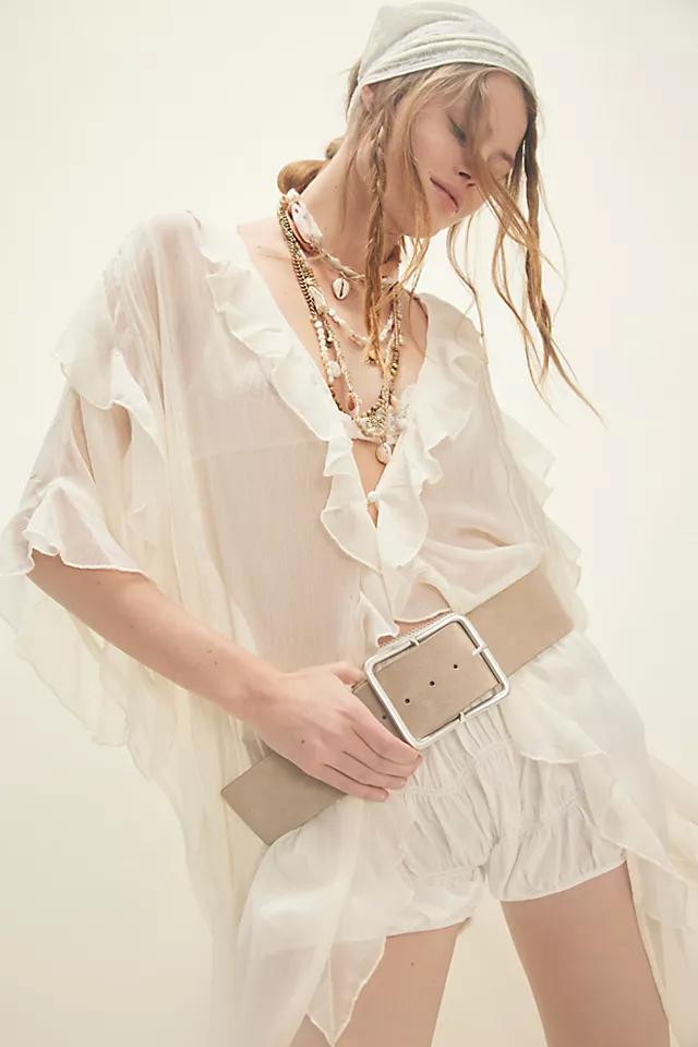 Suede Hex Hip Belt Product Image