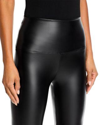 Faux Leather Long Leggings Product Image