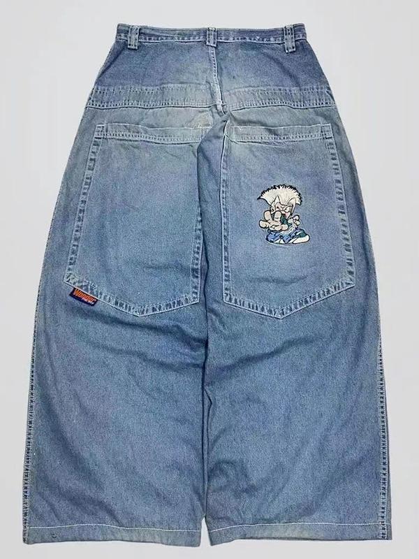 High Street Hip Hop Brands Boyfriend Jeans Product Image