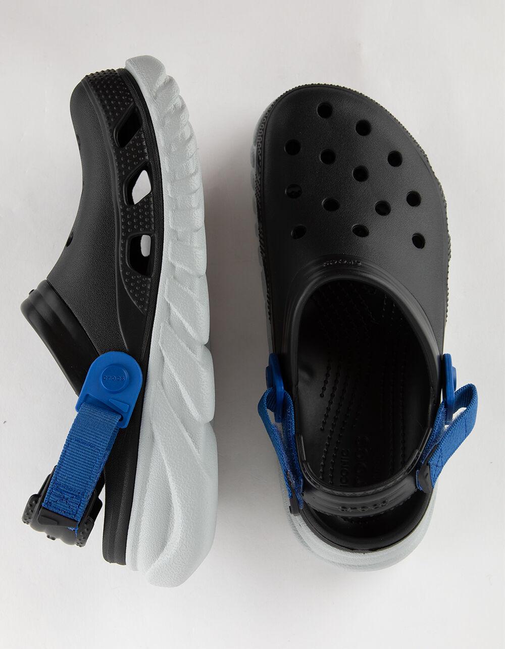CROCS Duet Max II Clogs - BLK/BLUE Product Image