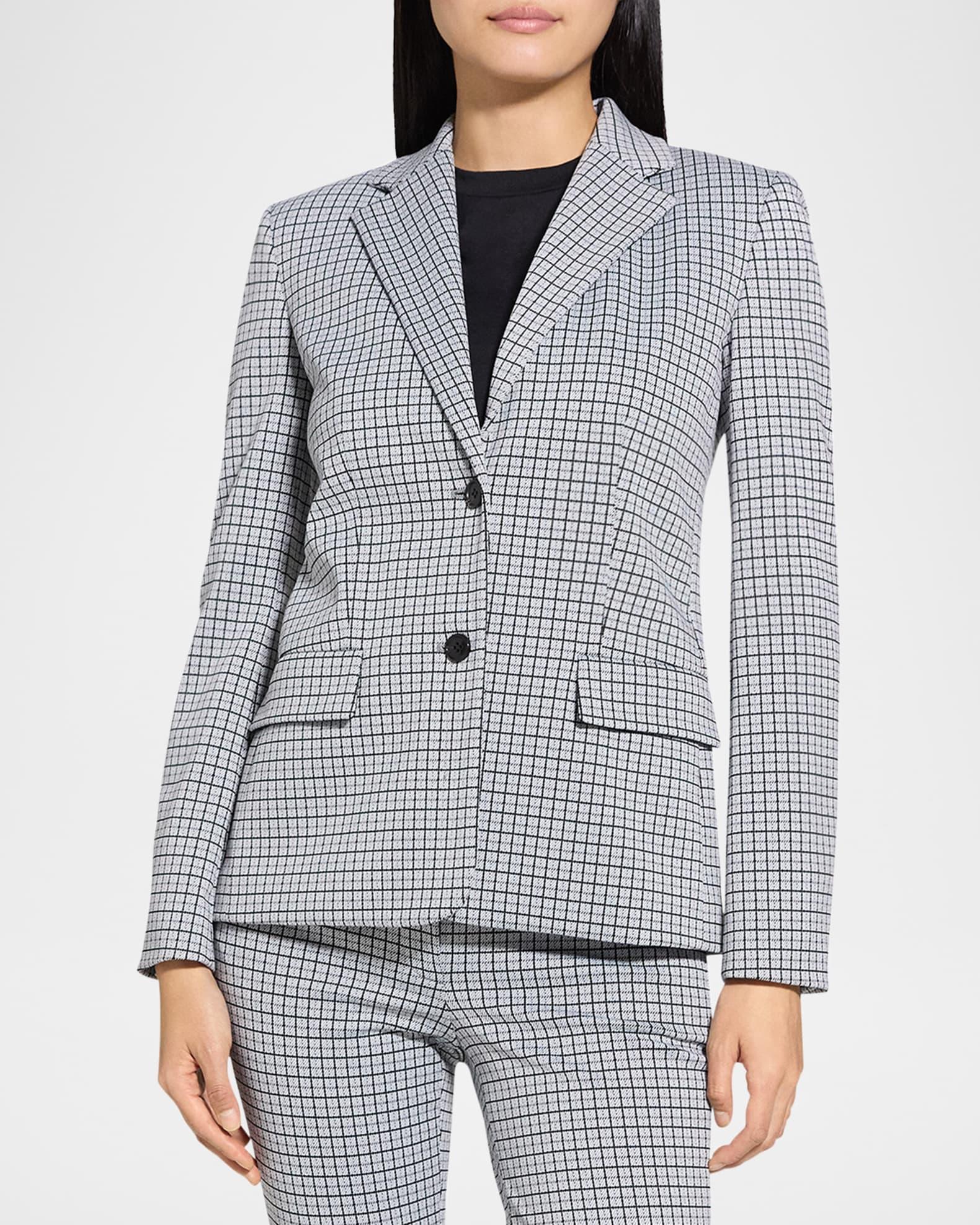 Single-Breasted Two-Button Blazer Product Image