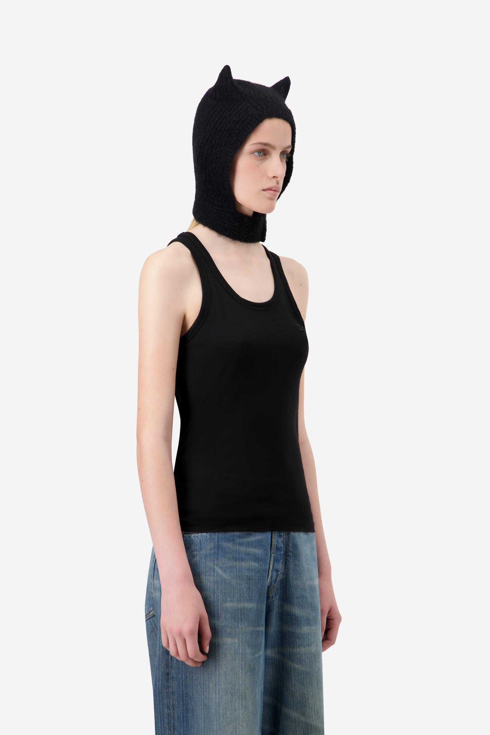 Knitted Horn Beanie Product Image