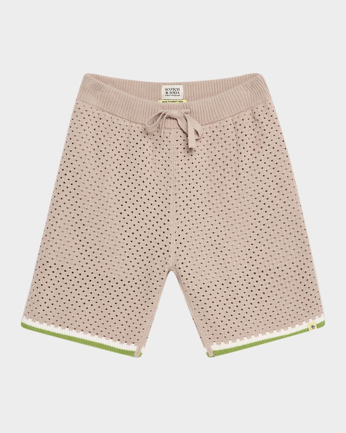 Men's Crochet Shorts Product Image