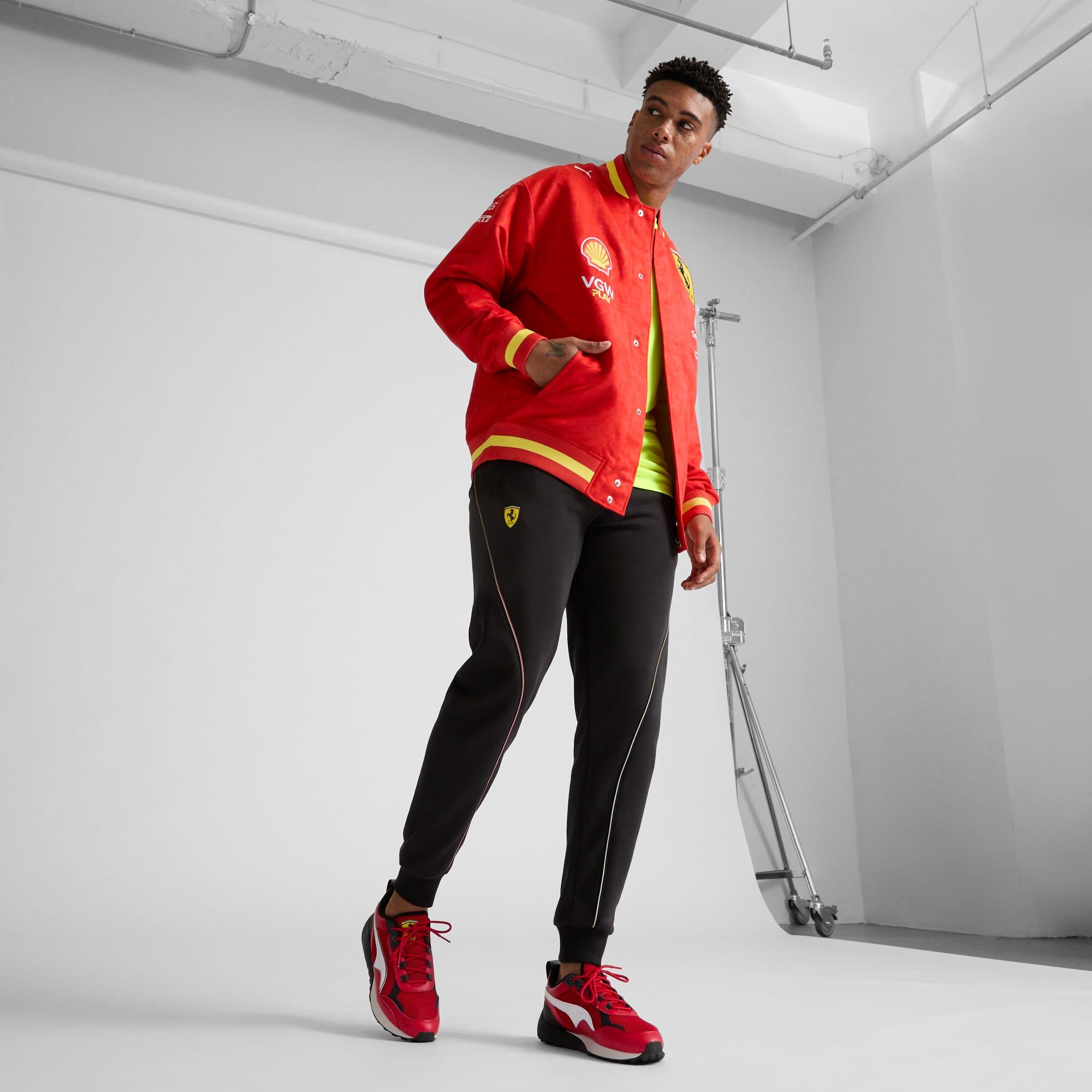 Scuderia Ferrari Team Men's Varsity Jacket Product Image