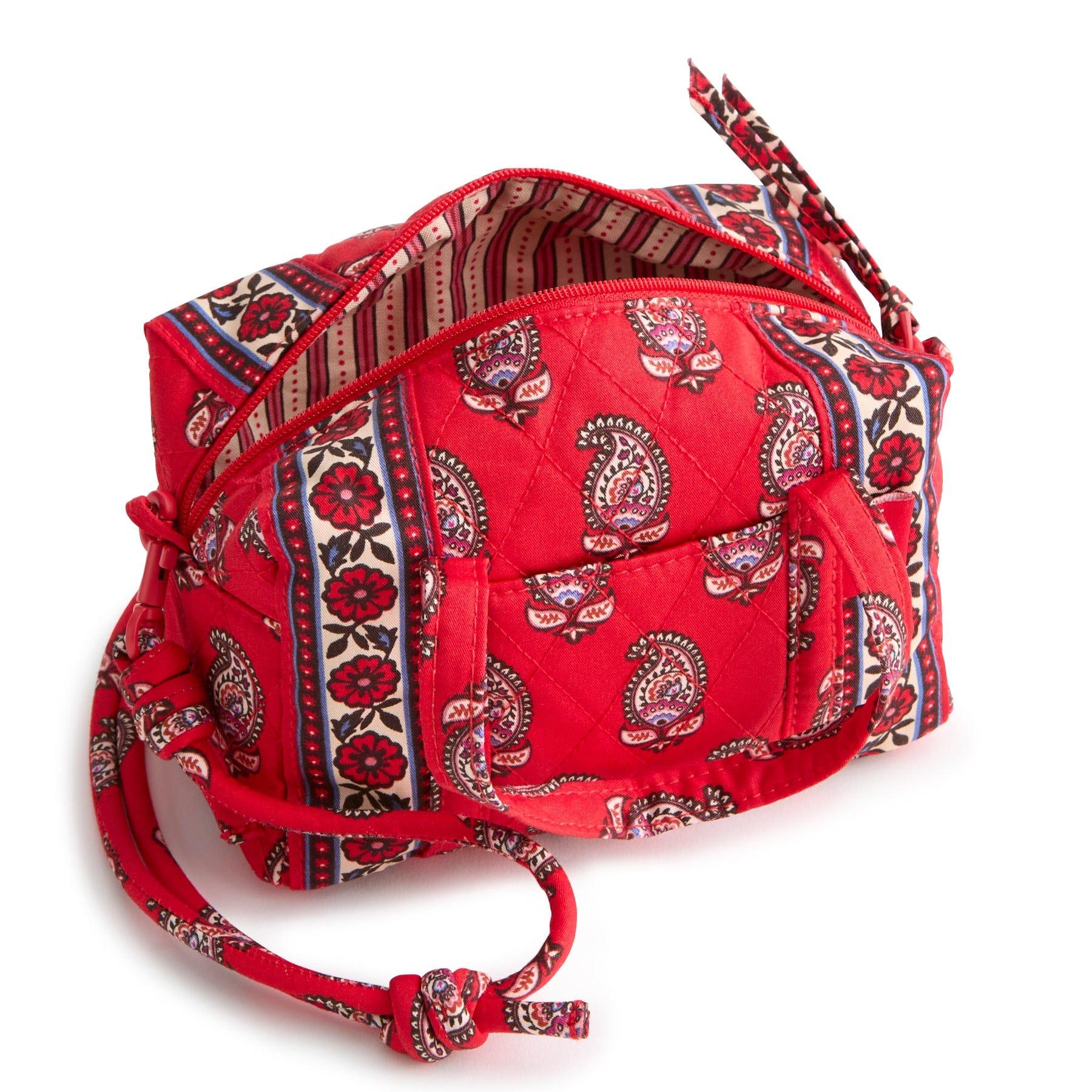 Vera Bradley Mini Original Duffel Crossbody Bags Women in Flowering Paisley Goji Berry Product Image