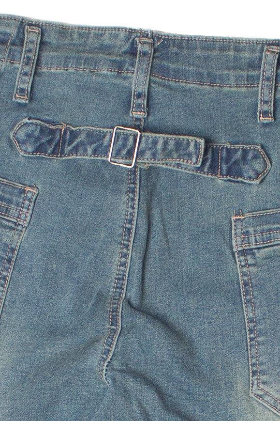 Cuffed Buckle Back Carpenter Jeans Product Image