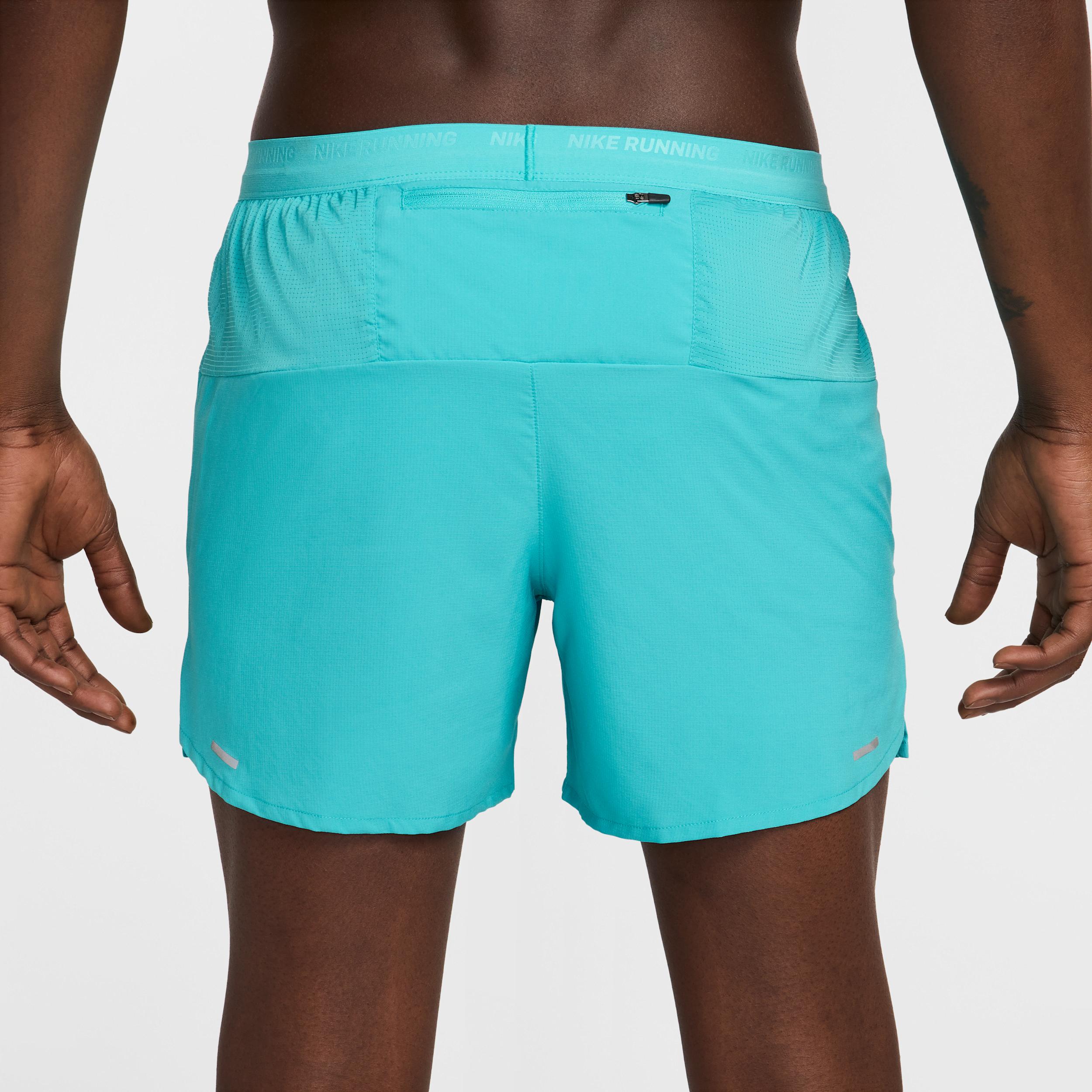 Nike Mens Stride Dri-FIT 5 Brief-Lined Running Shorts | DM4755-345 Product Image