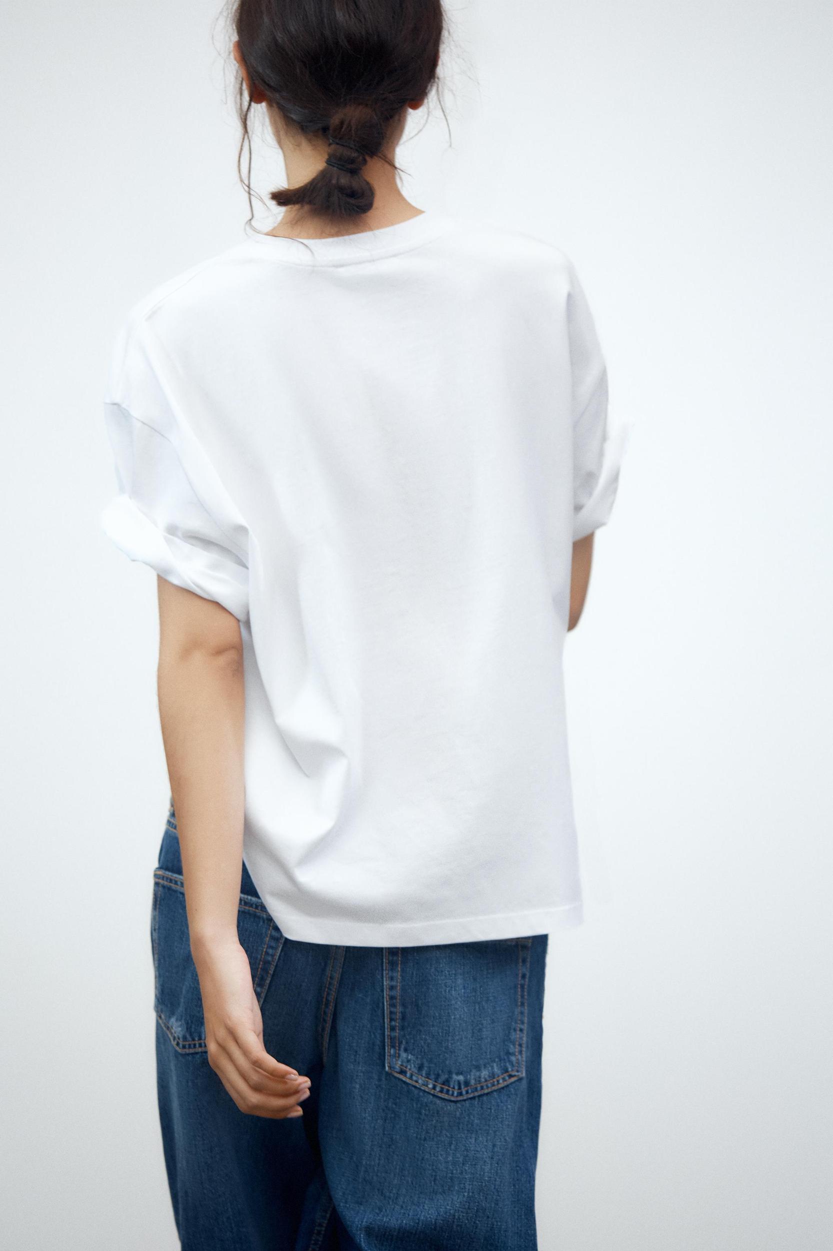 WASHED EFFECT T-SHIRT Product Image