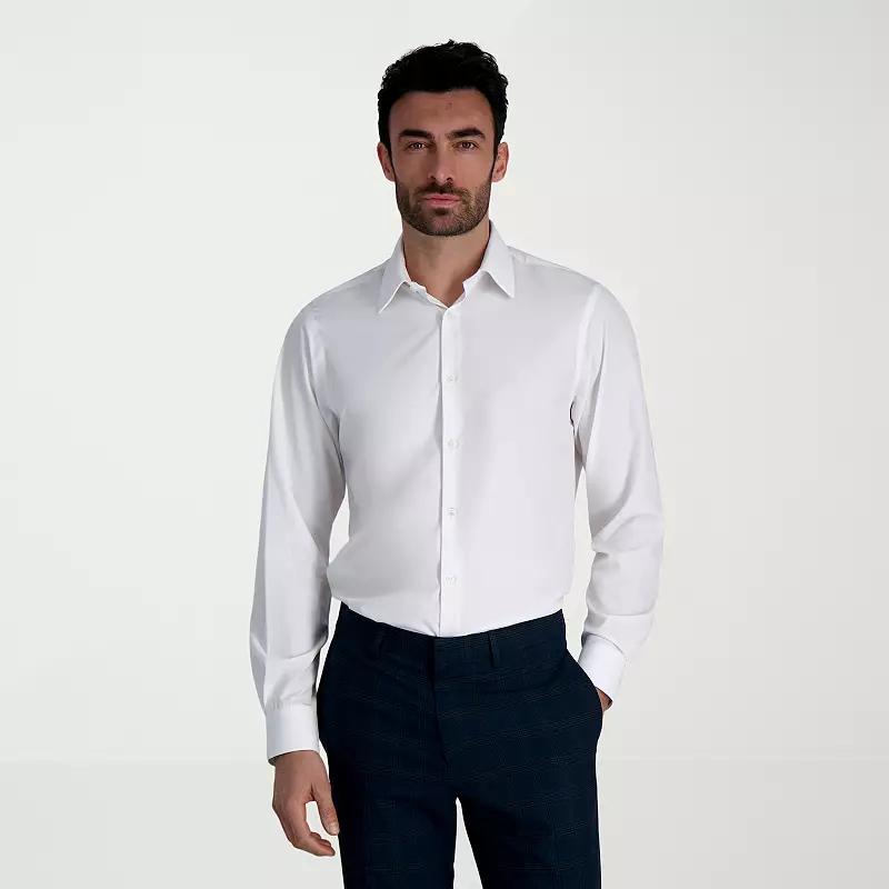 Men's Haggar® Smart Wash® Classic Fit Wrinkle Free Dress Shirt,  Product Image