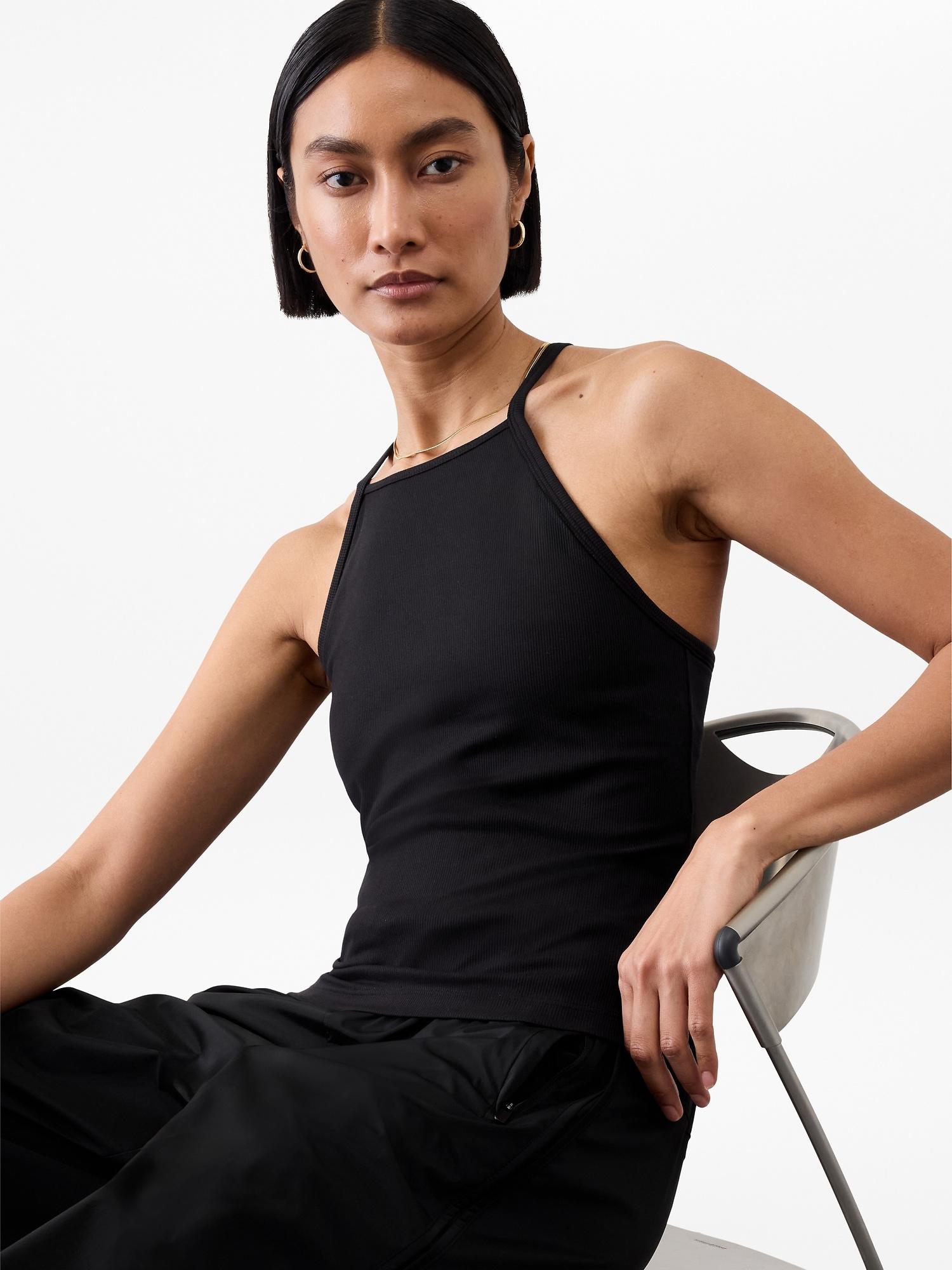 Signature Rib Built In Bra Tank Product Image