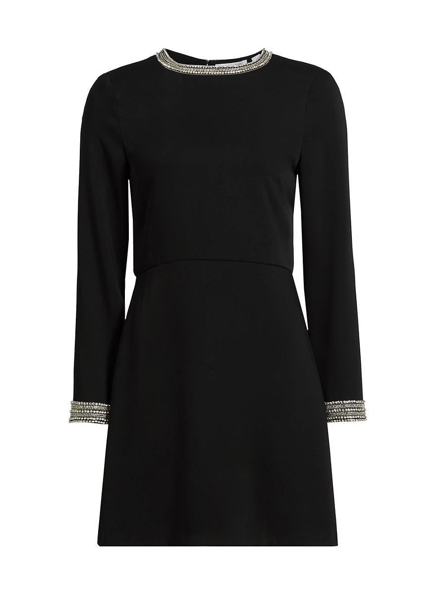 Womens Tala Embellished-Trim Minidress Product Image