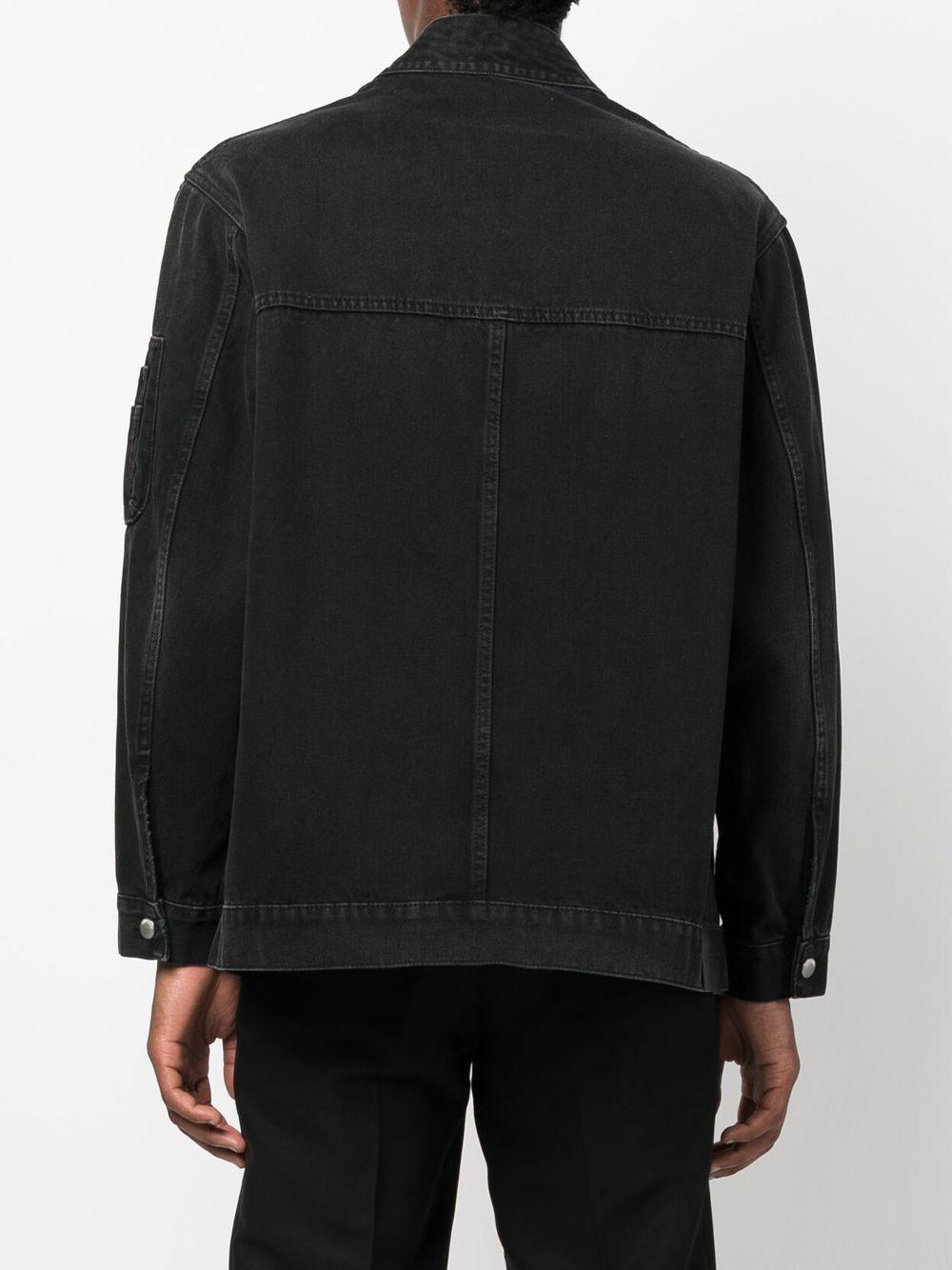 long-sleeve denim jacket Product Image