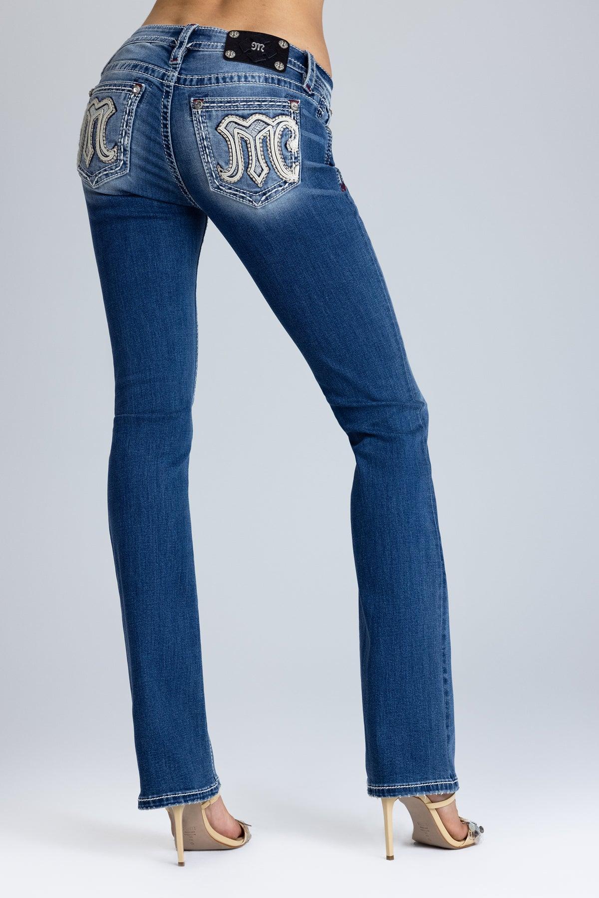 Maven Logo Bootcut Jeans Product Image