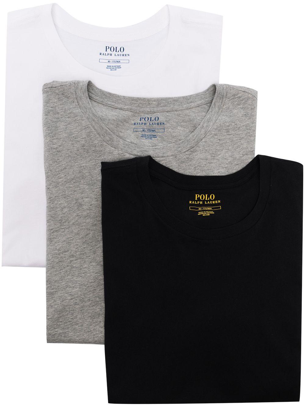 logo-embroidered three-pack T-shirt Product Image