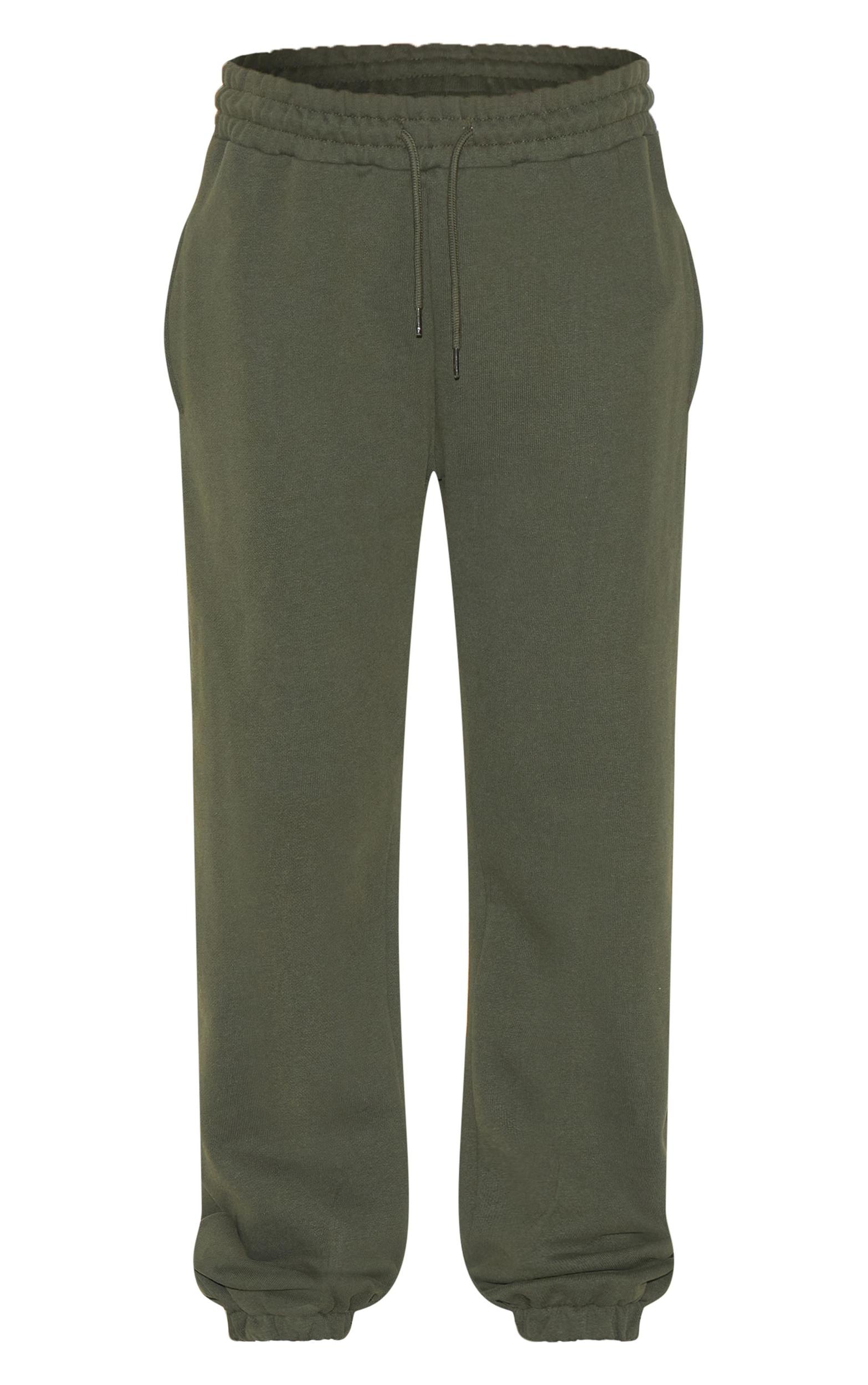 Khaki Premium Cuffed Sweat Sweatpants Product Image